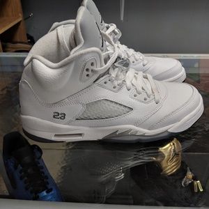 Air Jordan 5 Metallic sz 7y